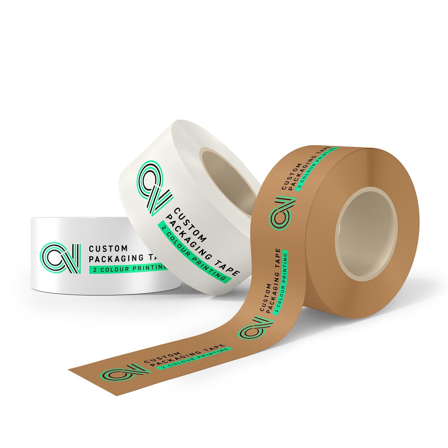 Custom packaging tape 2 colour