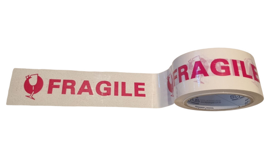 Warning Tape Red & White Premium Grade