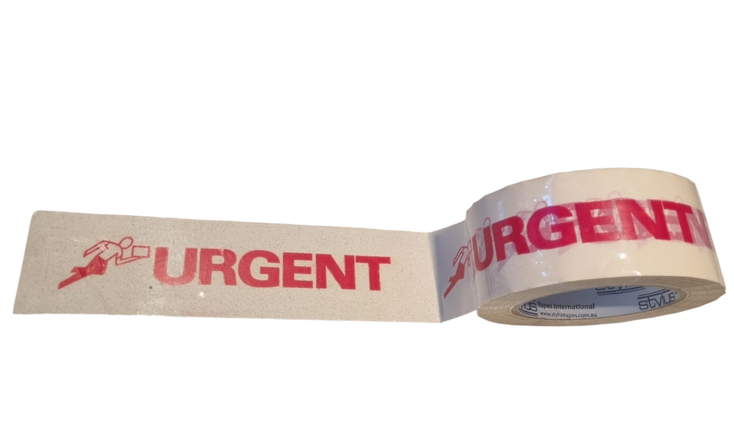 Warning Tape Red & White Premium Grade