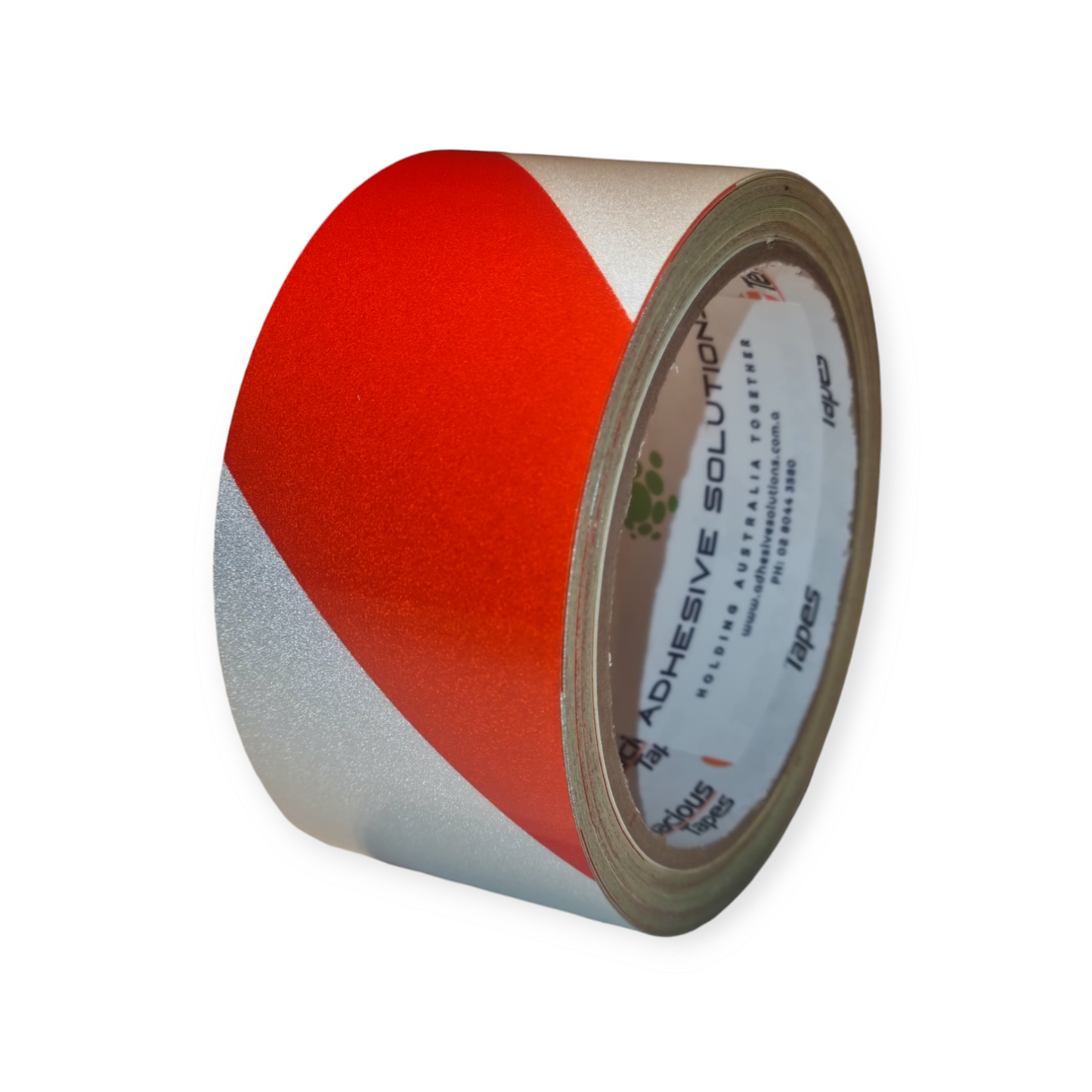 Reflective hazard tape 50mm red