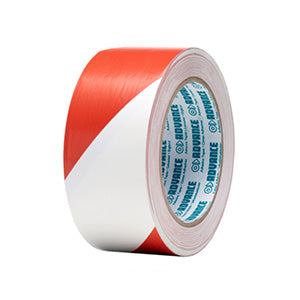 Vinyl Hazard tape red white